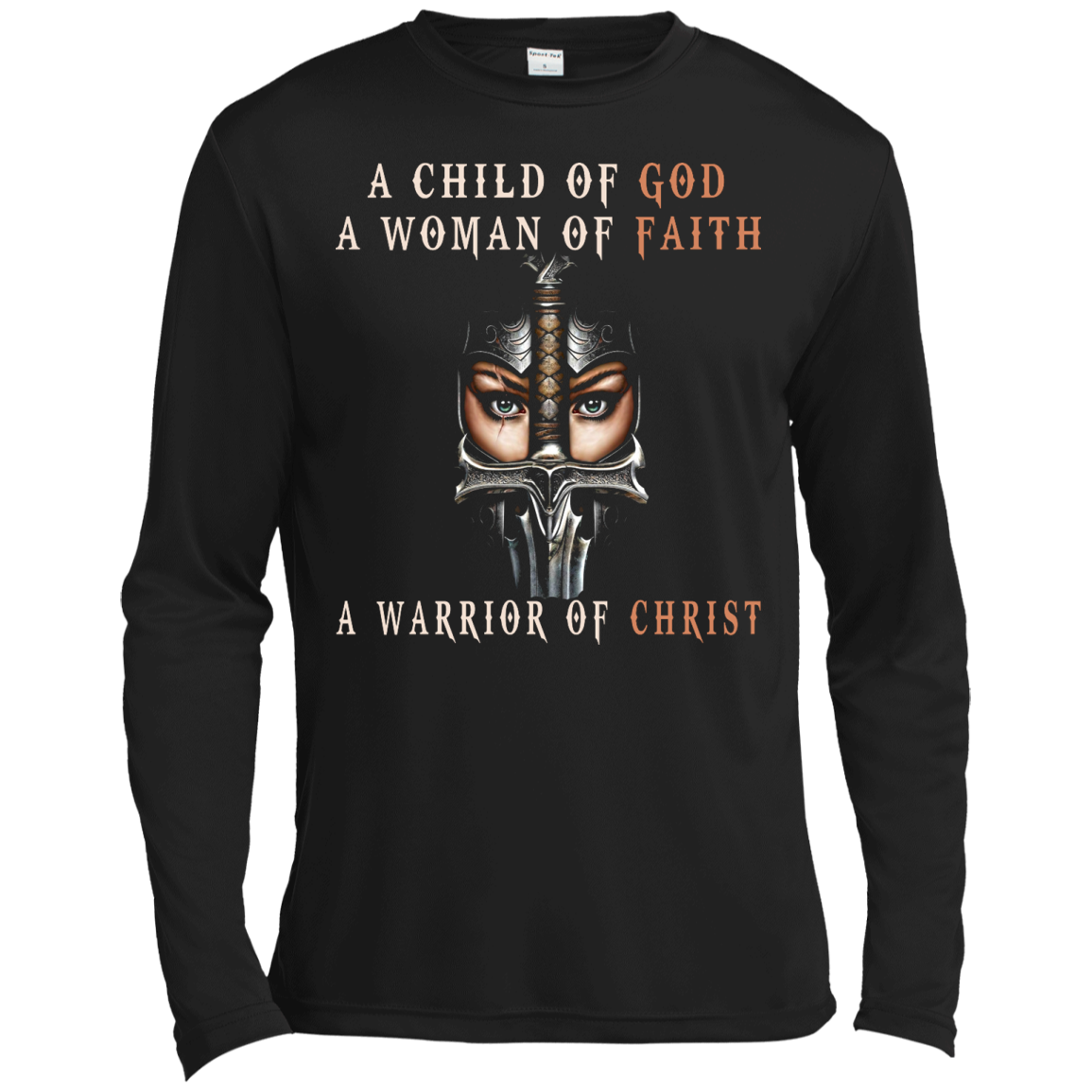A Child Of God A Woman Of Faith A Warrior Of Christ Shirt, Hoodie - TeeDragons