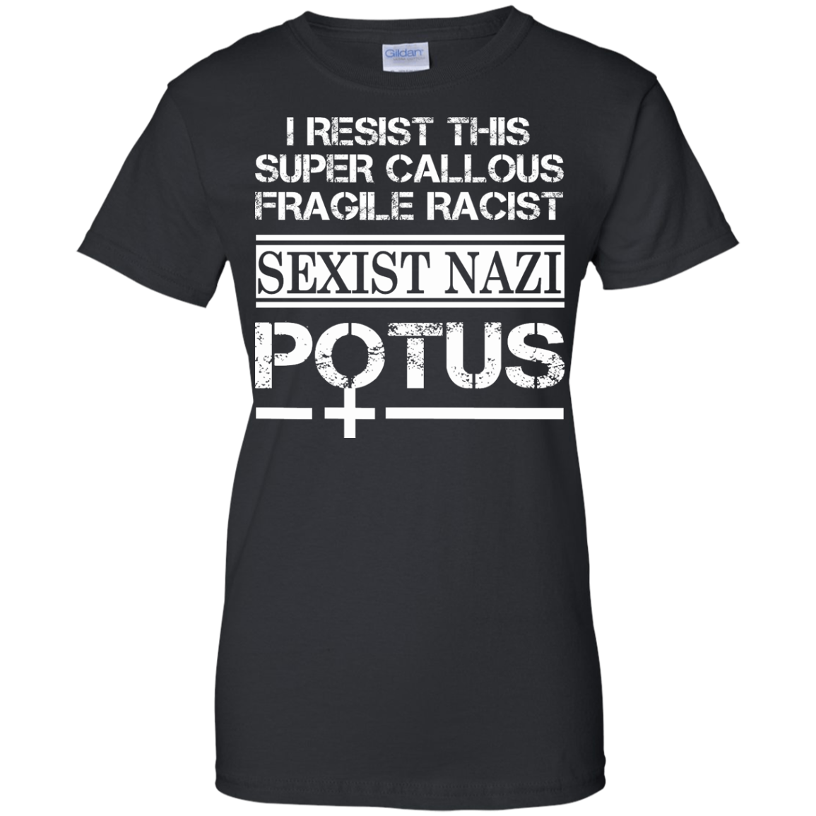 I Resist This Super Callous Fragile Racist Sexist Nazi Potus Shirt - TeeDragons