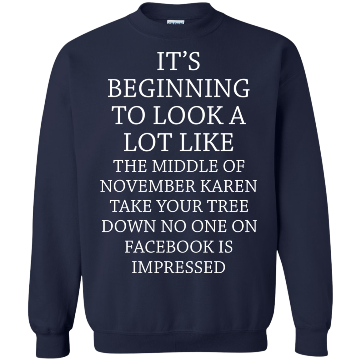 It's Beginning To Look A Lot Like The Middle Of November Karen T-shirt - TeeDragons