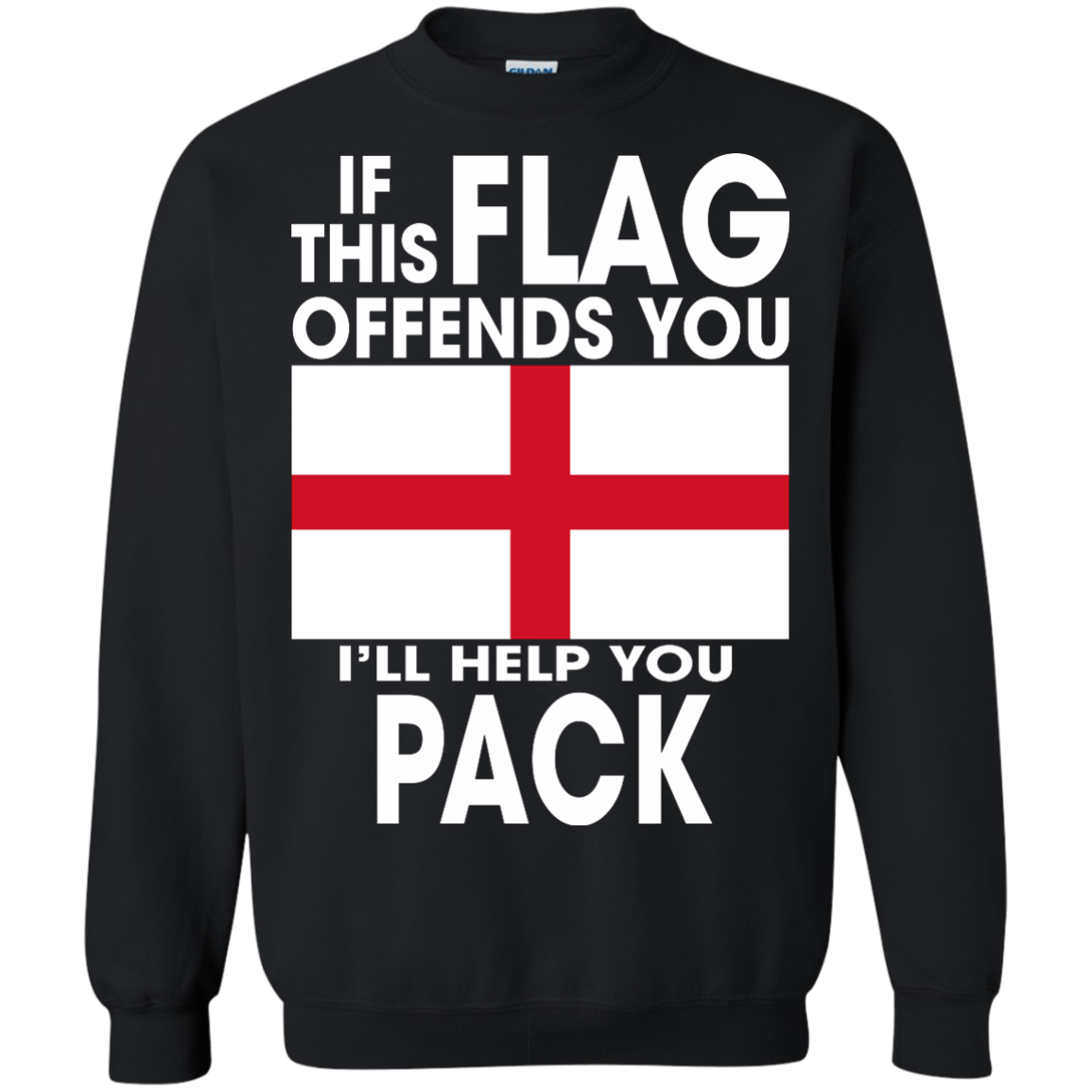 If This Flag Offends You - I'll Help You Pack T-Shirt - TeeDragons