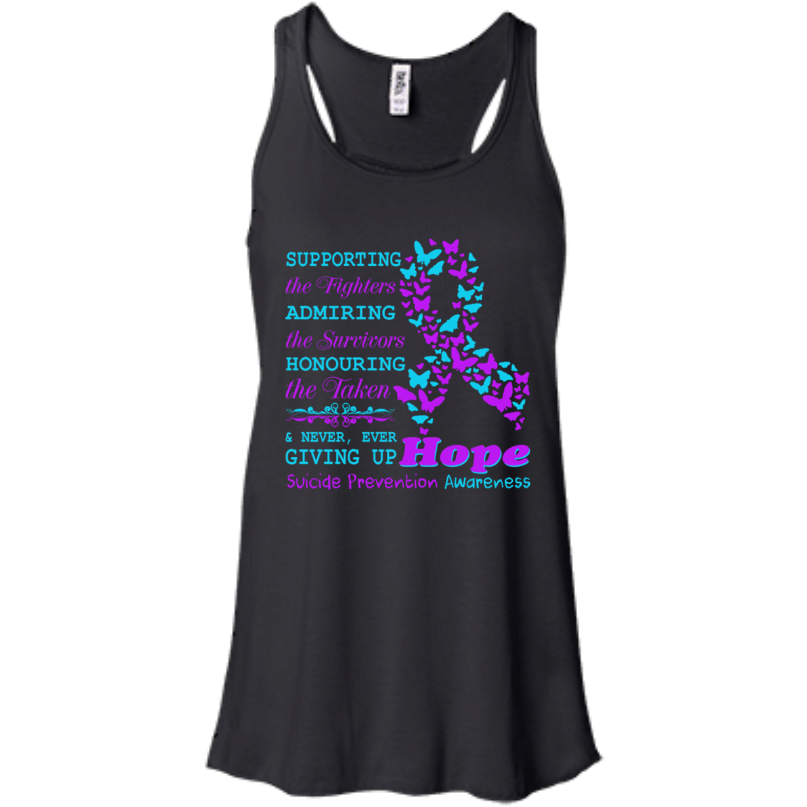 Supporting The Fighters - Admiring The Survivors - Honouring The Taken T-shirt - TeeDragons