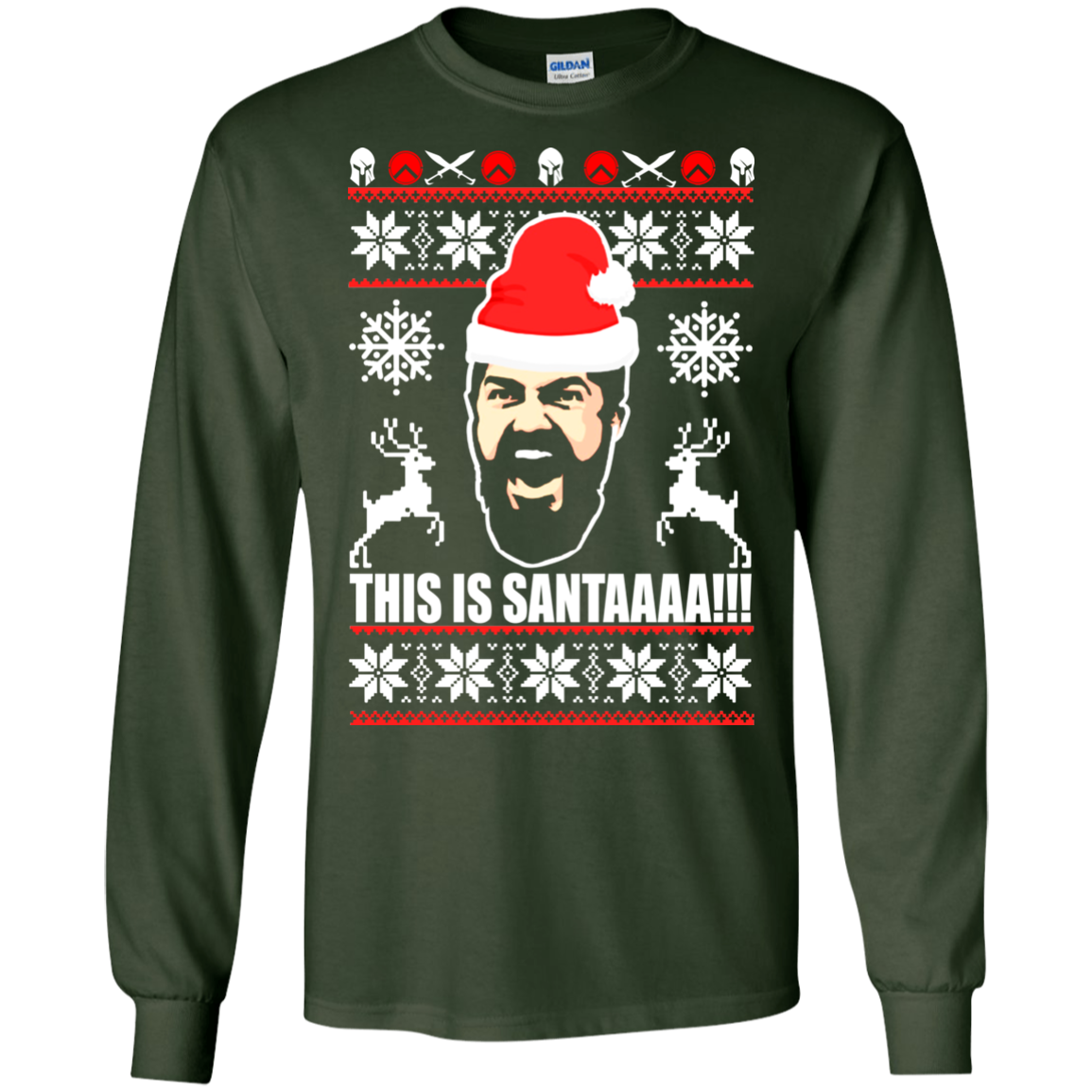 300 - This Is Santa Christmas Sweater - TeeDragons