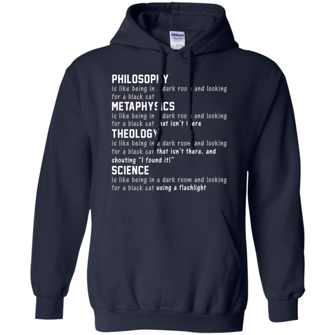 Philosophy - Metaphysics - Theology - Science Shirt, Hoodie, Tank - TeeDragons