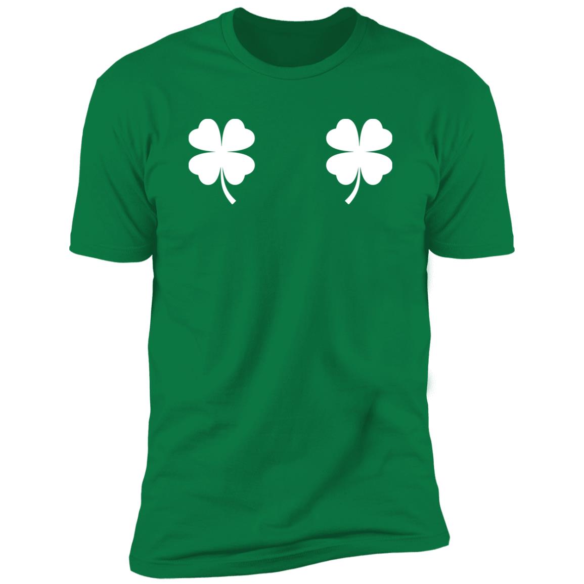 Shamrock Boob Shirt - TeeDragons