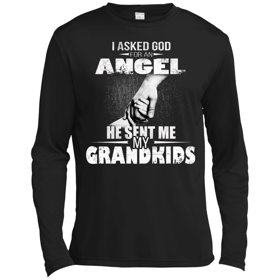 I Asked God For An Angel He Sent Me My Grandkids Shirt, Hoodie, Tank - TeeDragons
