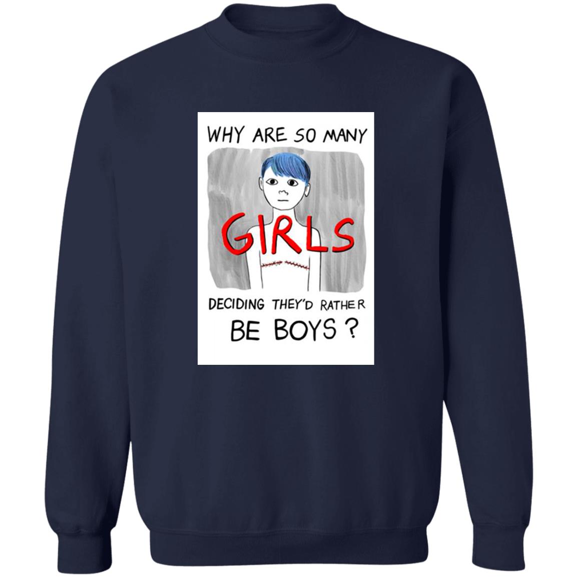 Why Are So Many Girls Deciding They'd Rather Be Boys Shirt