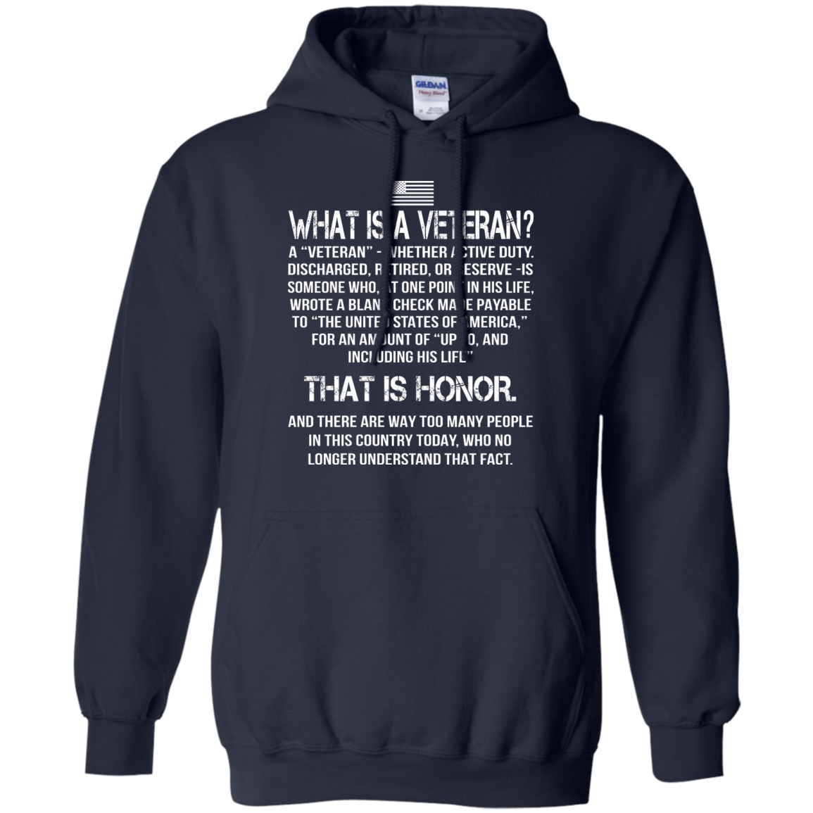 What Is A Veteran? - That Is Honor Shirt, Hoodie, Tank - TeeDragons