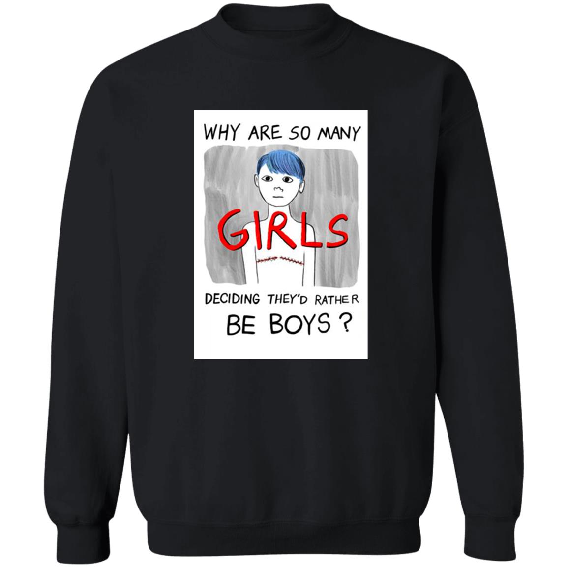Why Are So Many Girls Deciding They'd Rather Be Boys Shirt