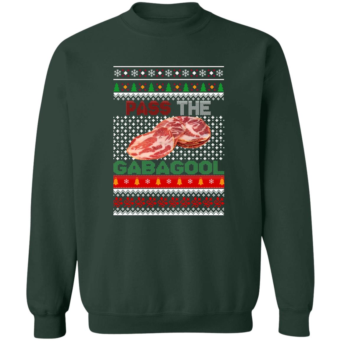 Pass The Gabagool Christmas Sweater
