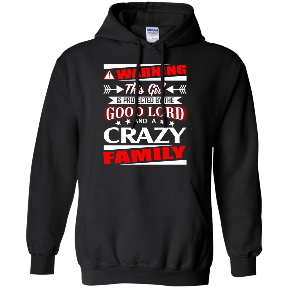 Warning This Girl Is Protected By The Good Lord T-Shirt - TeeDragons