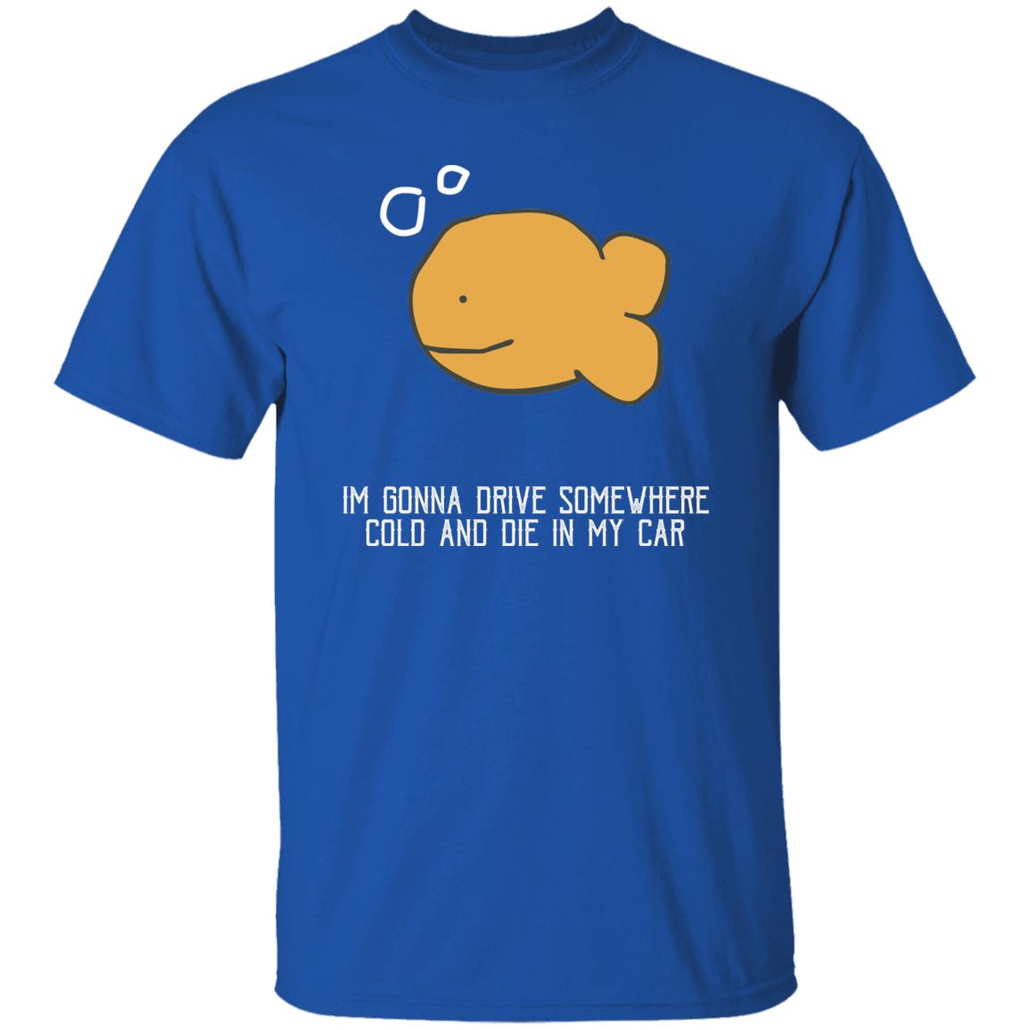 I'm Gonna Drive Somewhere Cold And Die In My Car Shirt
