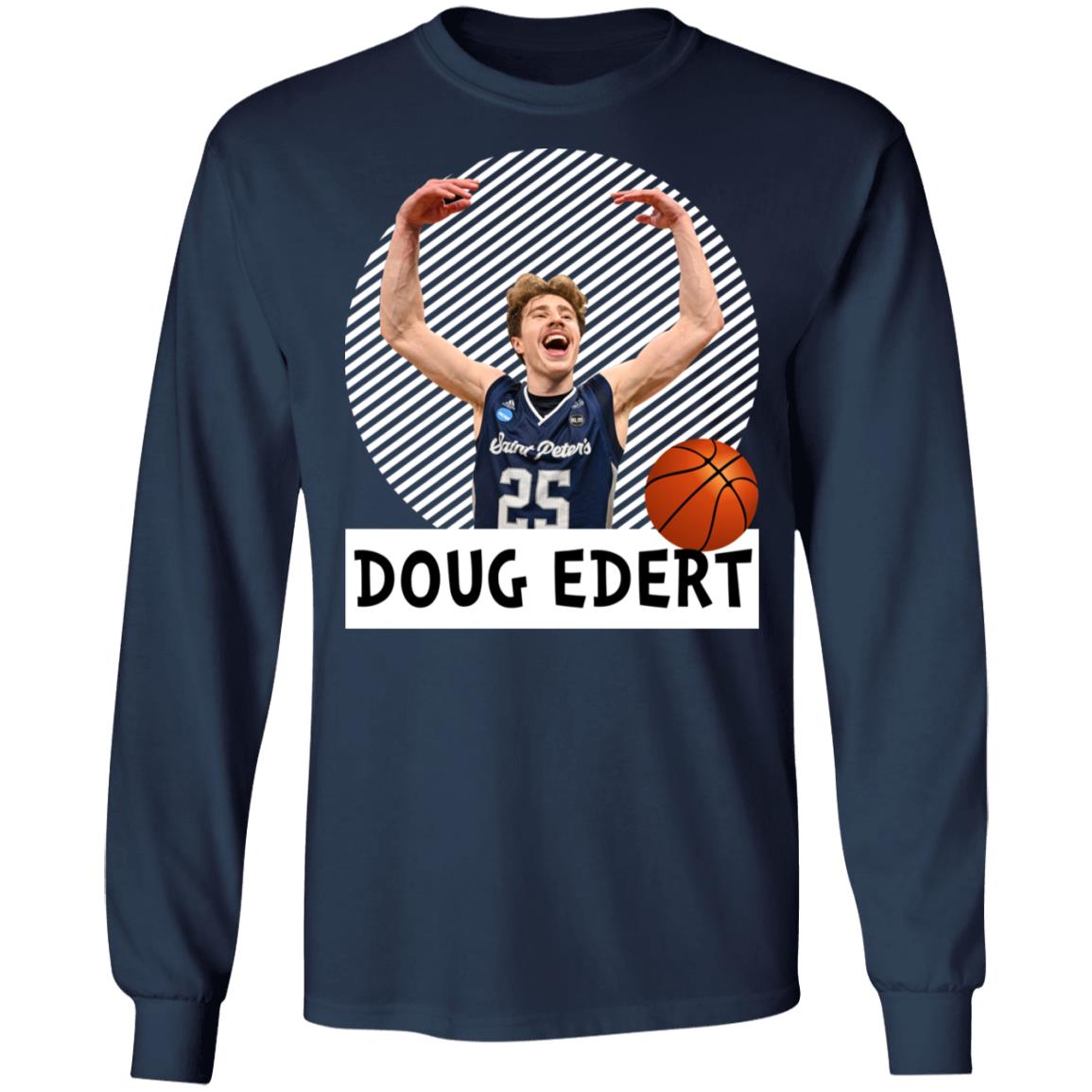 Doug Edert Saint Peter’s Peacocks Basketball Shirt