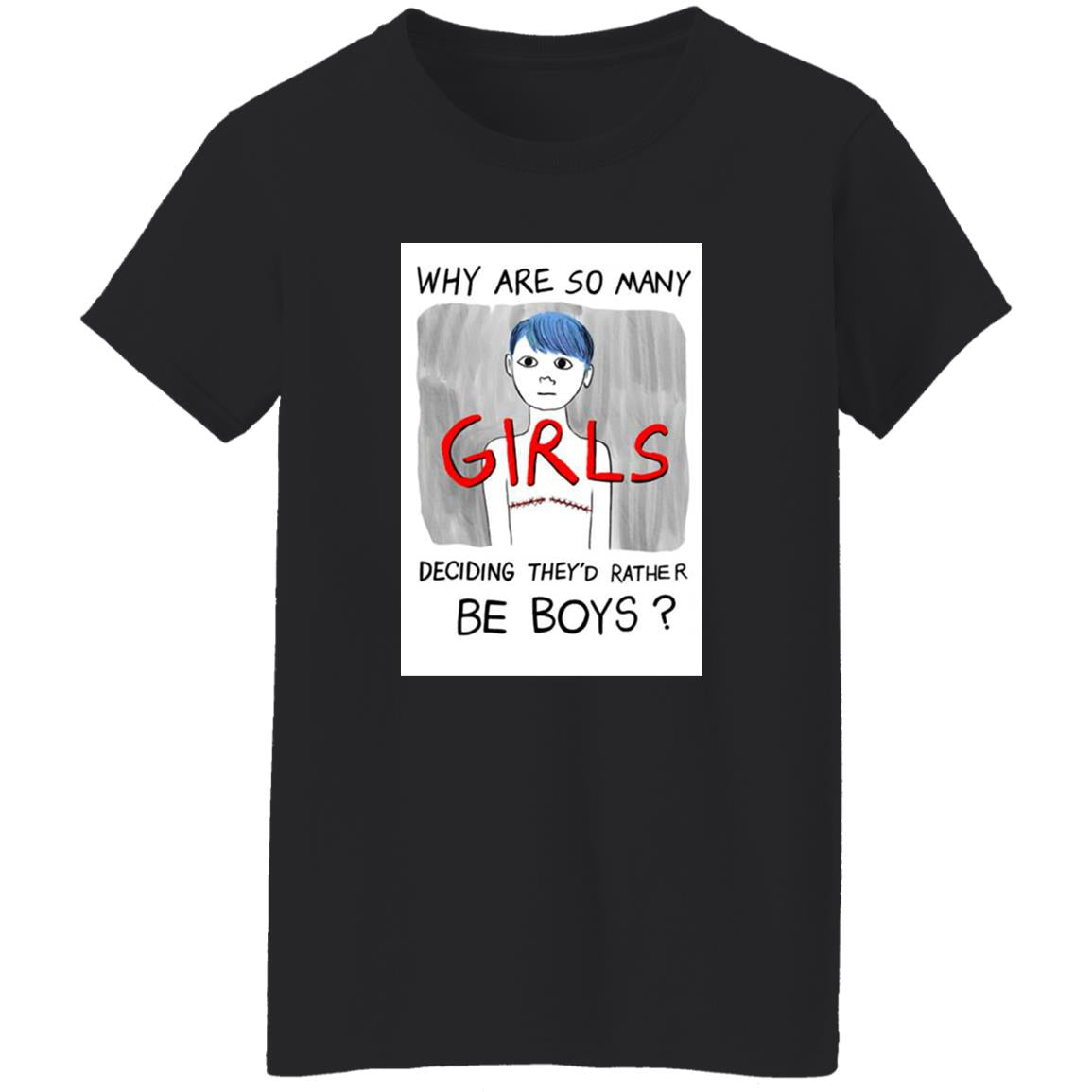 Why Are So Many Girls Deciding They'd Rather Be Boys Shirt