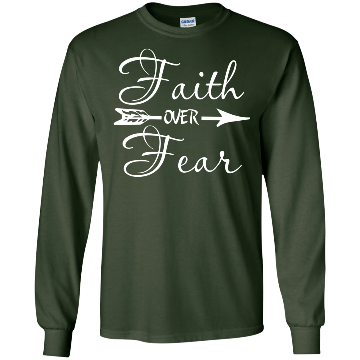 Faith Over Fear Shirt, Hoodie, Tank - TeeDragons
