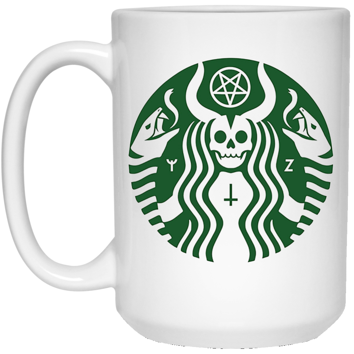 Satanic - Starbucks - The Satan-buck Mugs - TeeDragons