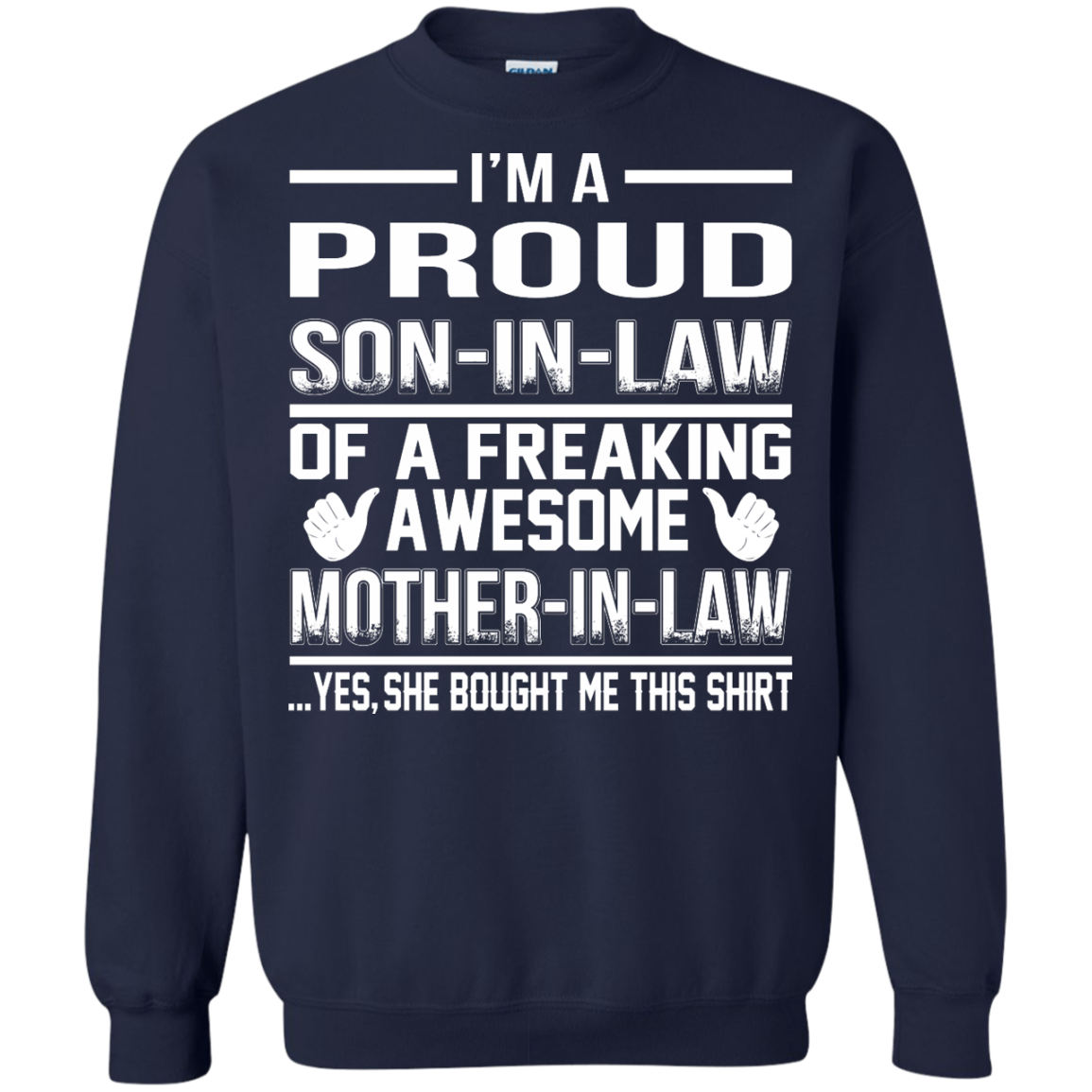 Proud Son-In-Law Of A Freaking Awesome Mother-In-Law Shirt, Hoodie, Tank - TeeDragons