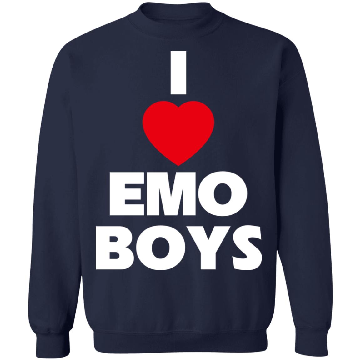 I Love Emo Boys Shirt
