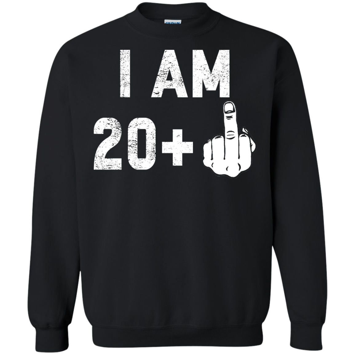I Am 20 And Middle Finger Shirt, Hoodie, Tank - TeeDragons