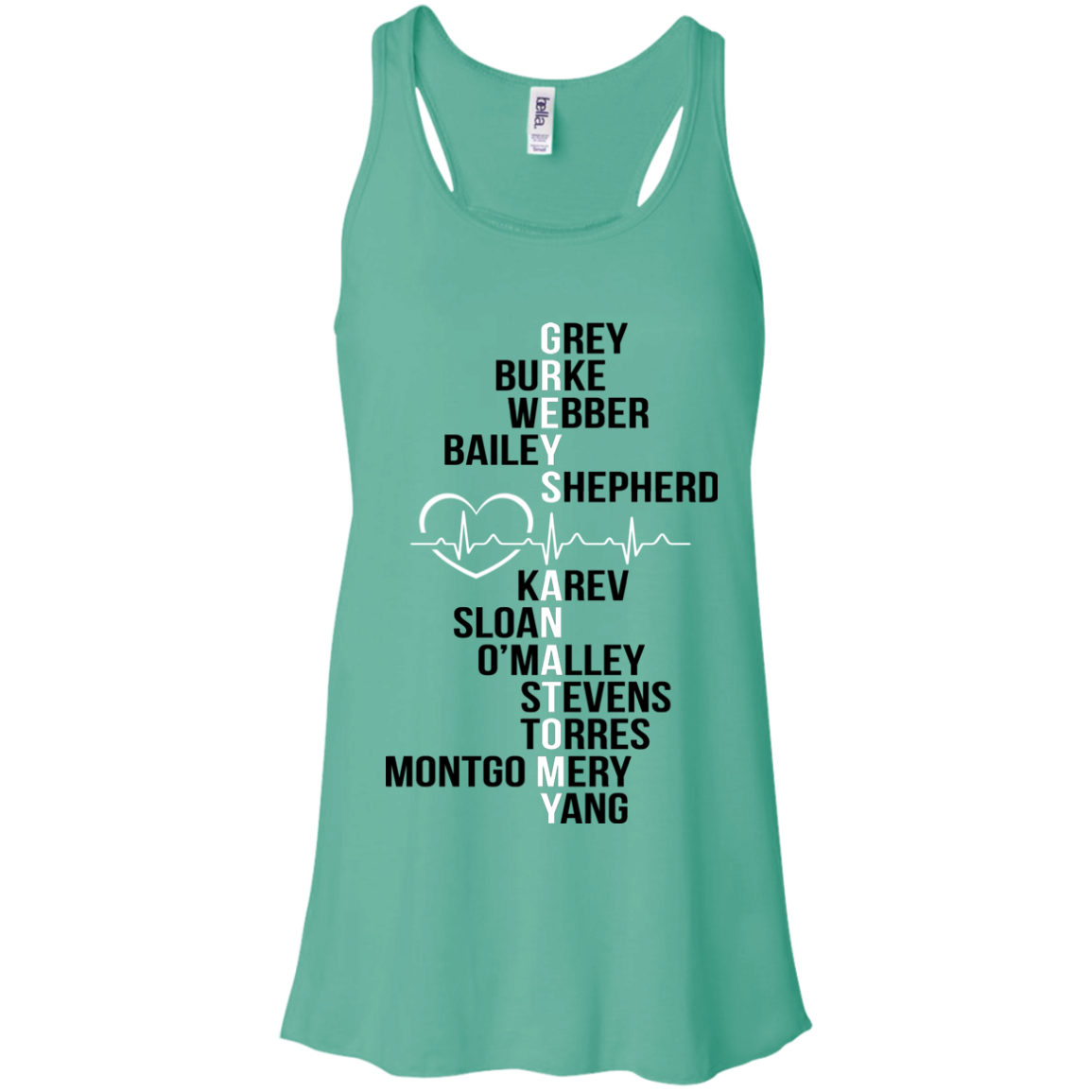 Greys Anatomy - Grey - Burke - Webber - Bailey T-Shirt - TeeDragons