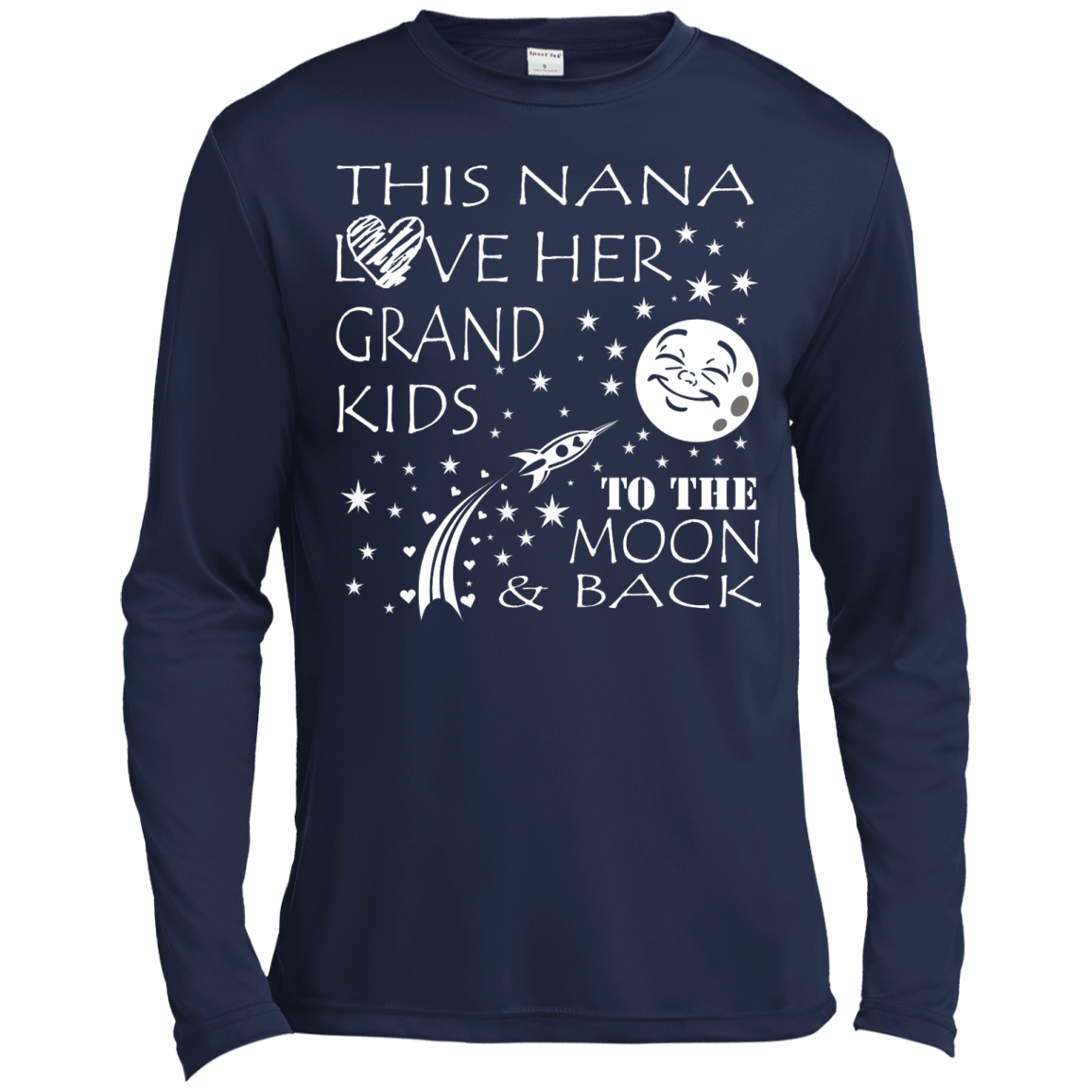 This Nana Love Her Grand Kids To The Moon & Back Shirt, Hoodie, Tank - TeeDragons