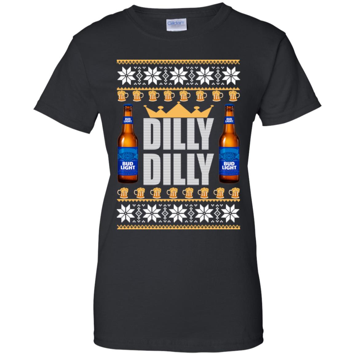 Bud Light Dilly Dilly Beer Christmas Sweater - TeeDragons