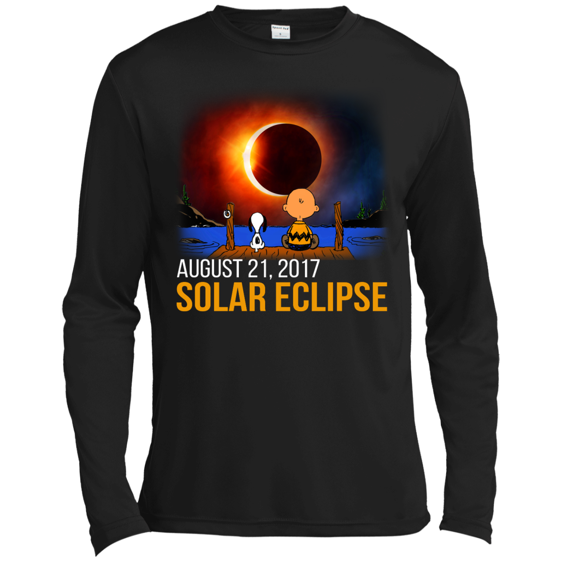 Snoopy and Charlie Brown - Solar Eclipse August 21, 2017 Shirt, Hoodie - TeeDragons