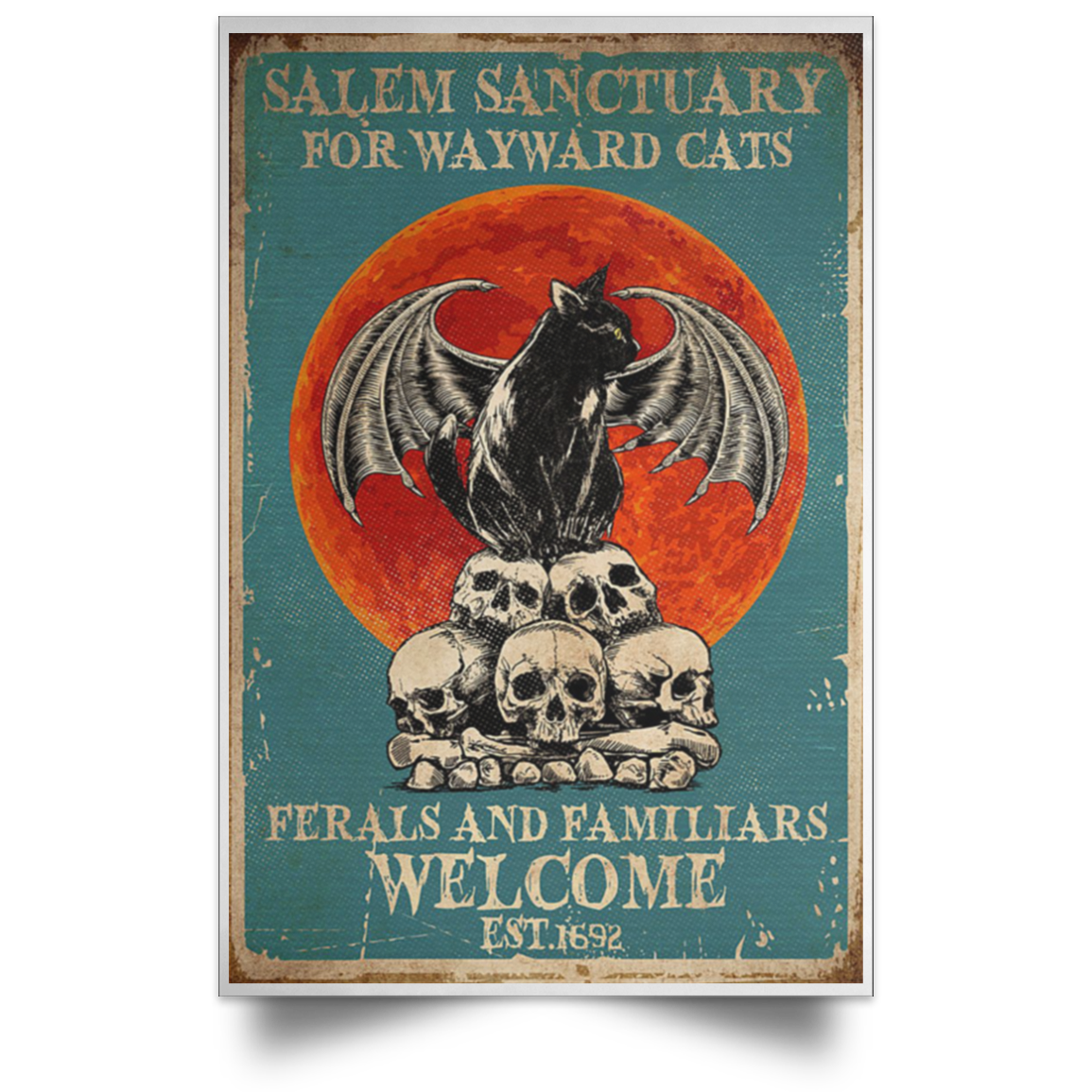 Salem Sanctuary For Wayward Cats Poster