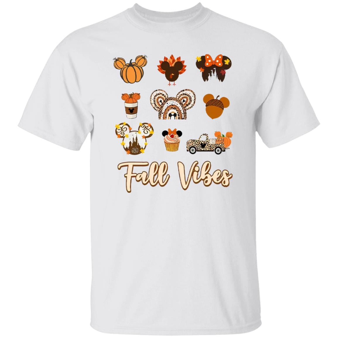 Fall Vibes Pumpkin Shirt