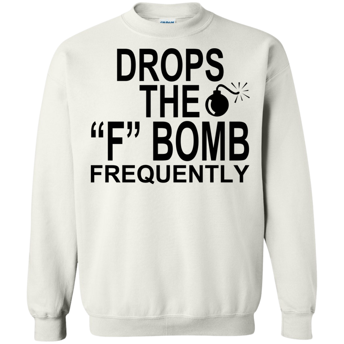 Drops The F Bomb Frequently Shirt, Hoodie, Tank - TeeDragons