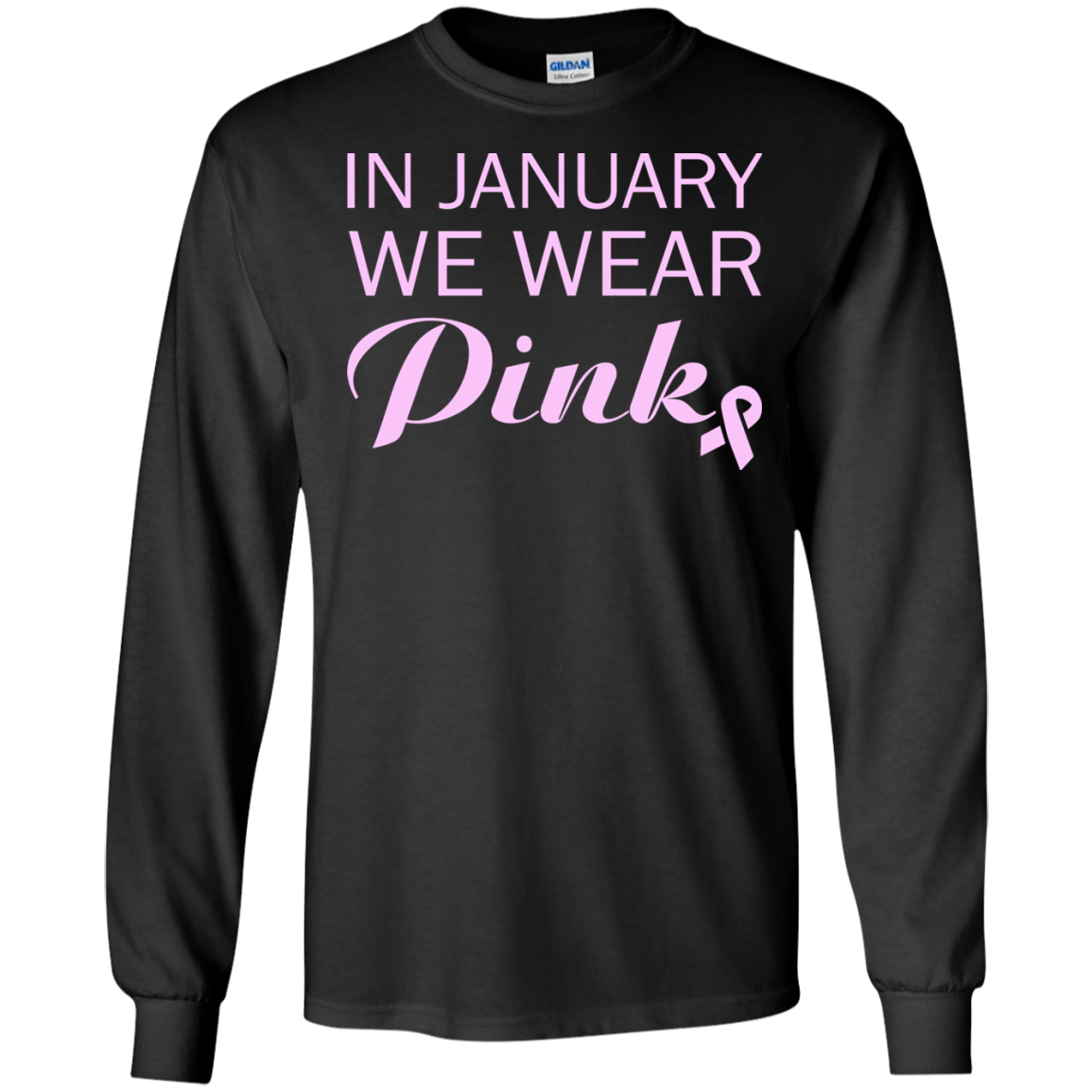 In January We Wear Pink Shirt, Hoodie, Tank - TeeDragons