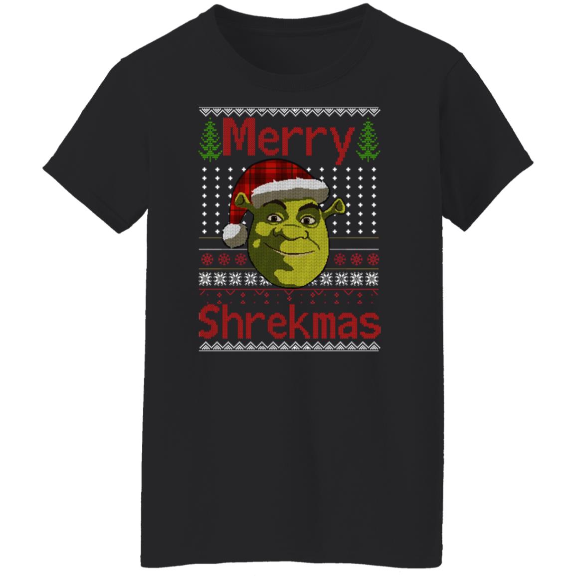 Merry Shrekmas Christmas Sweater