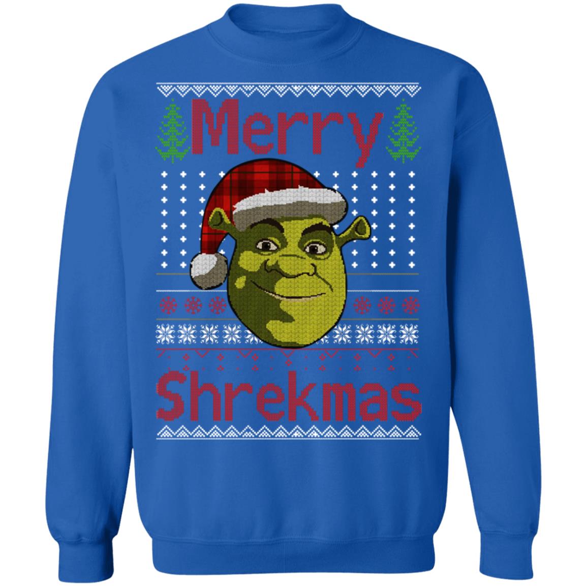 Merry Shrekmas Christmas Sweater