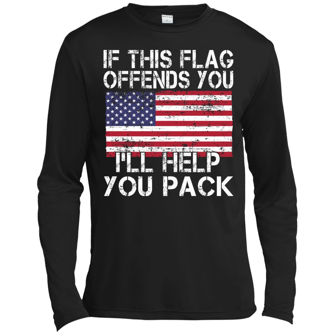 If This Flag Offends You - I'll Help You Pack Shirt, Hoodie, Tank - TeeDragons