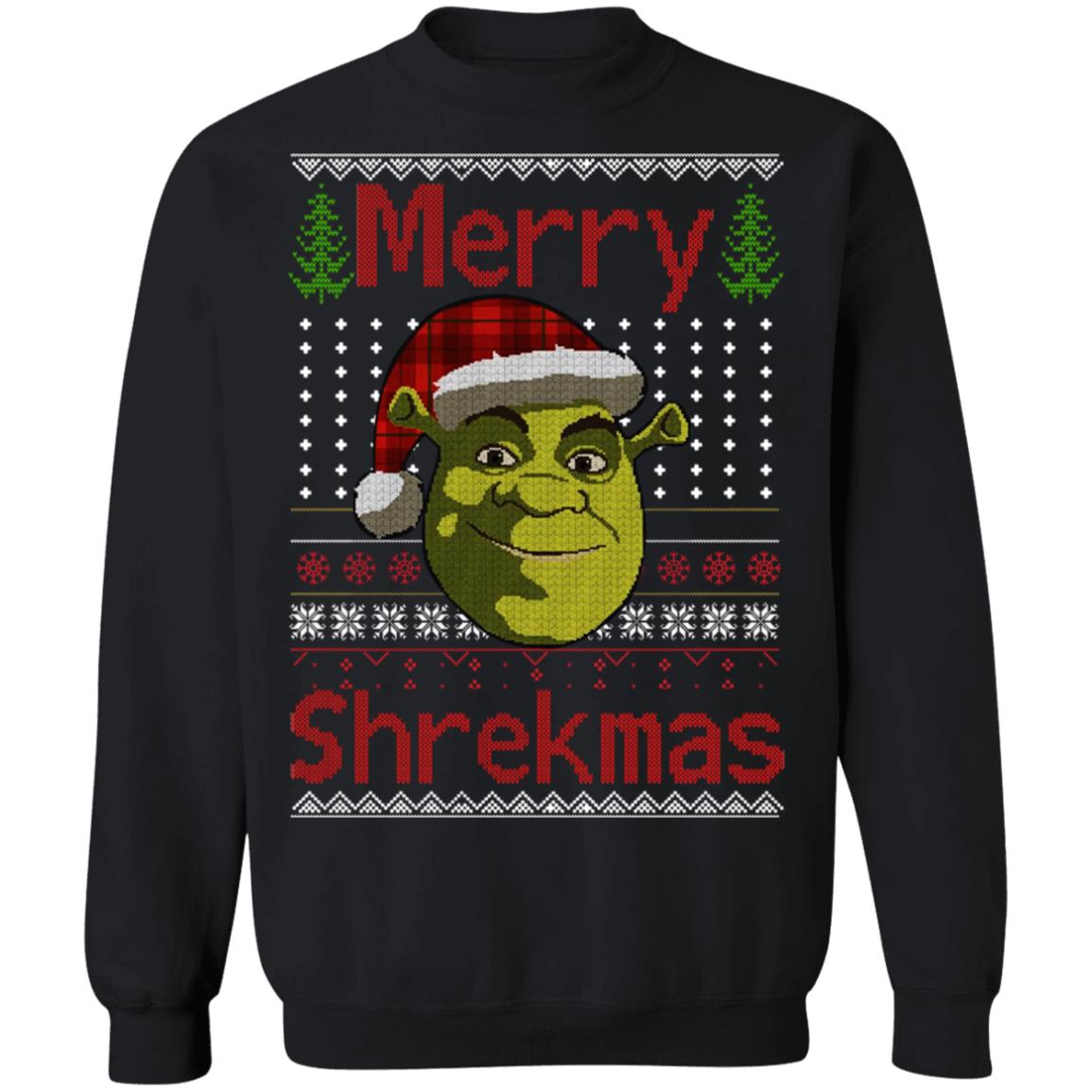 Merry Shrekmas Christmas Sweater