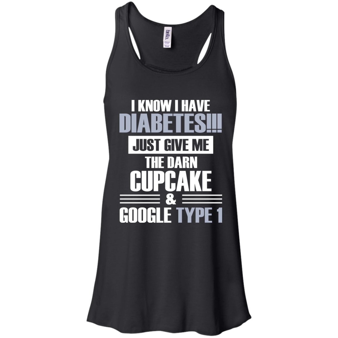 I Know I Have Diabetes Just Give Me The Darn Cupcake T-shirt - TeeDragons