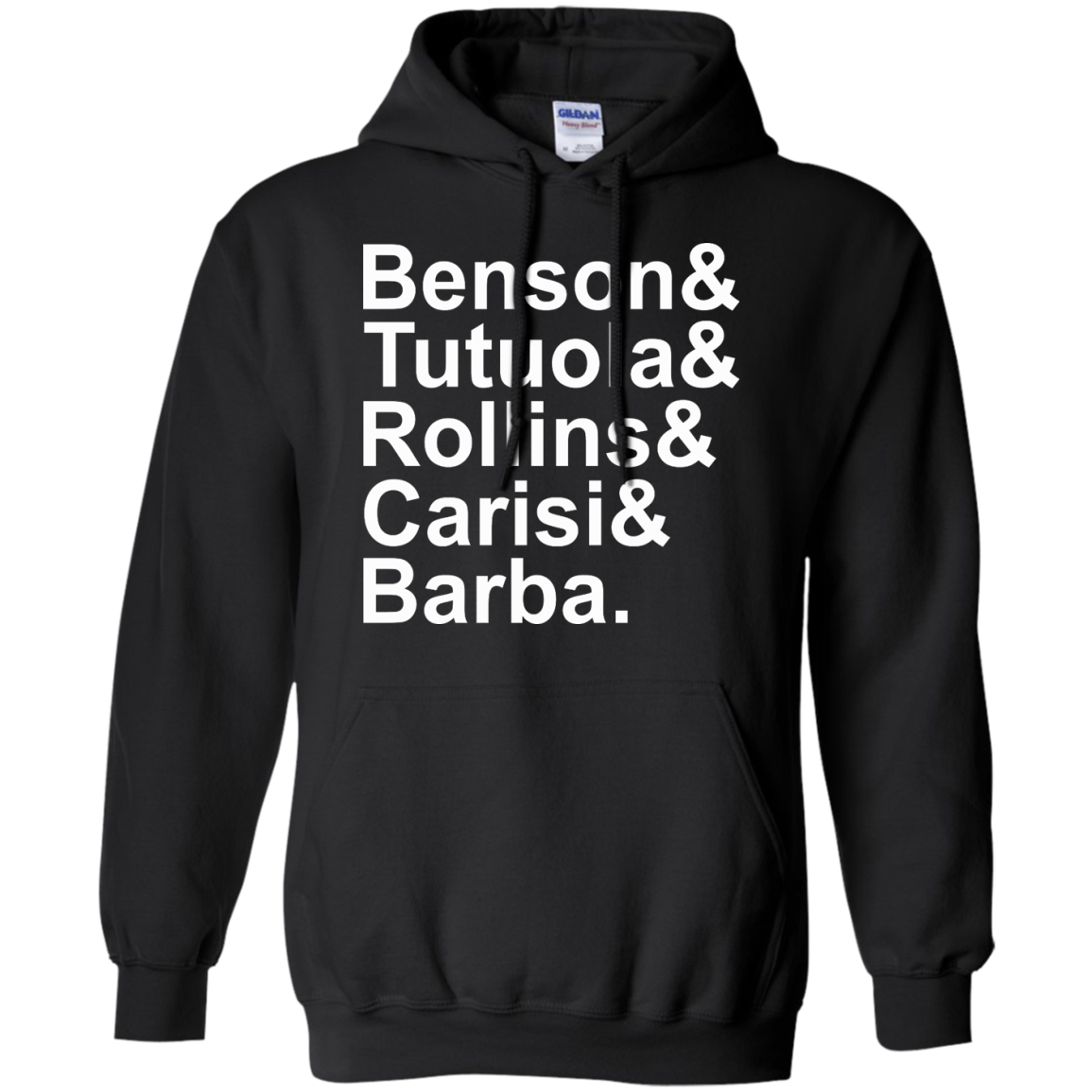 Benson - Tutuola - Rollins - Carisi - Barba T-Shirt - TeeDragons