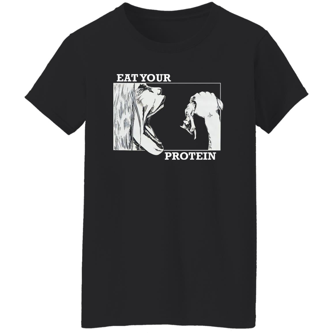 Eat Your Protein Attack On Titan Shirt