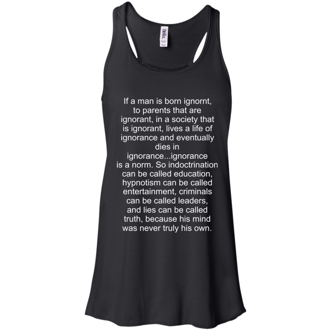 If A Man Is Born Ignorant Shirt, Hoodie - TeeDragons