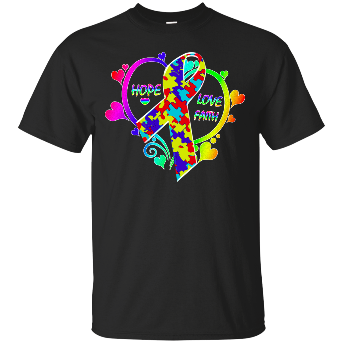 Hope Love Faith Shirt, Hoodie, Tank - TeeDragons