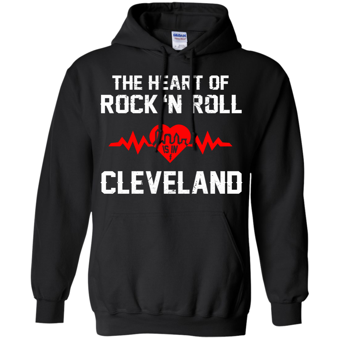 The Heart Of Rock 'n Roll Is In Cleveland Shirt, Hoodie, Tank - TeeDragons