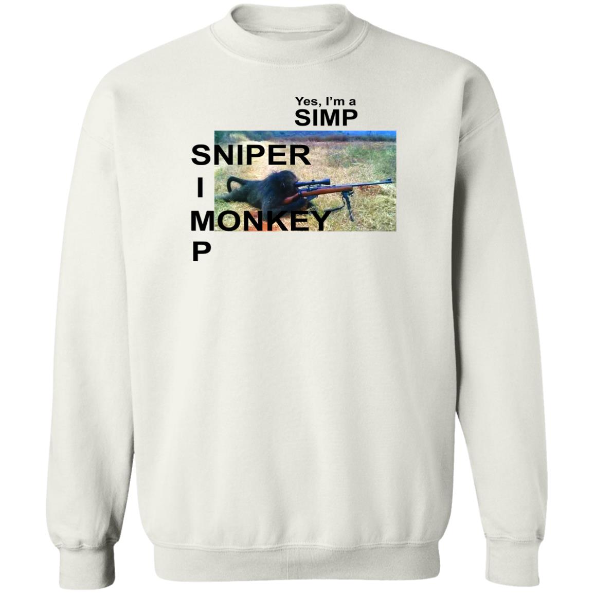 Monkey Sniper - Yes I'm A SIMP Shirt