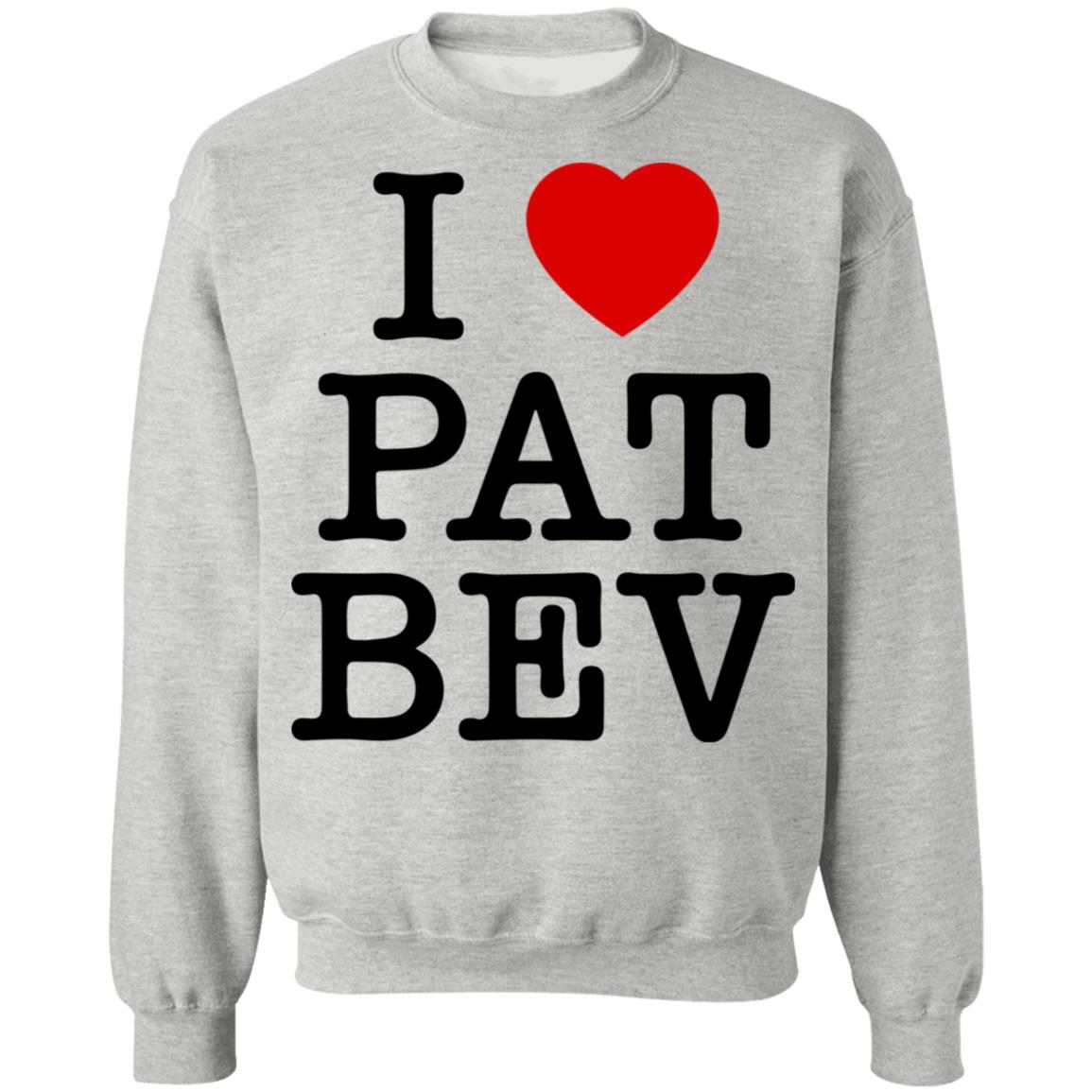 I Love Pat Bev Shirt - TeeDragons