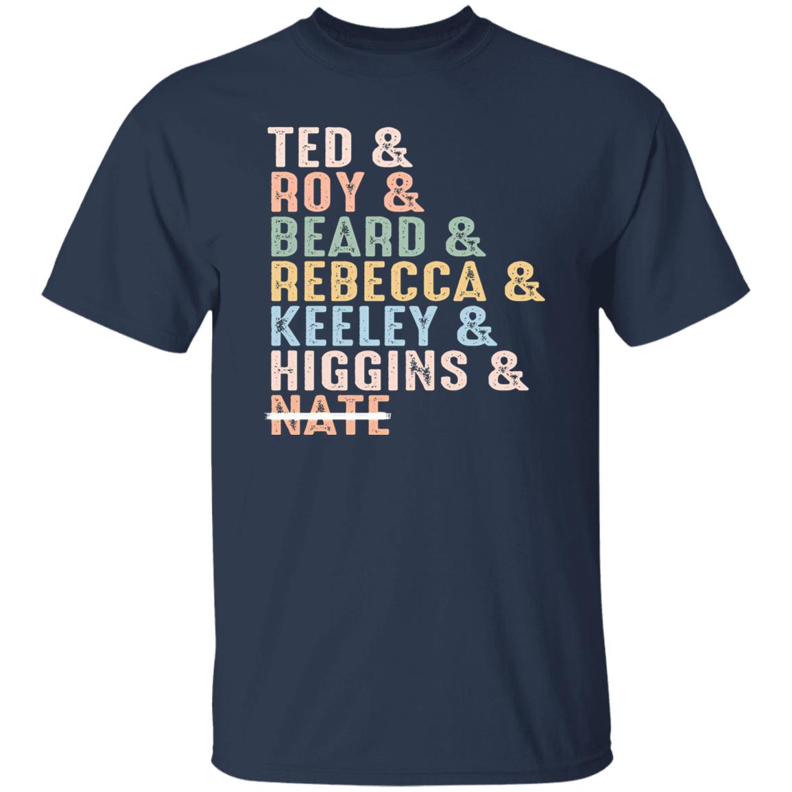 Ted Roy Beard Rebecca Keeley Higgins Nate Shirt