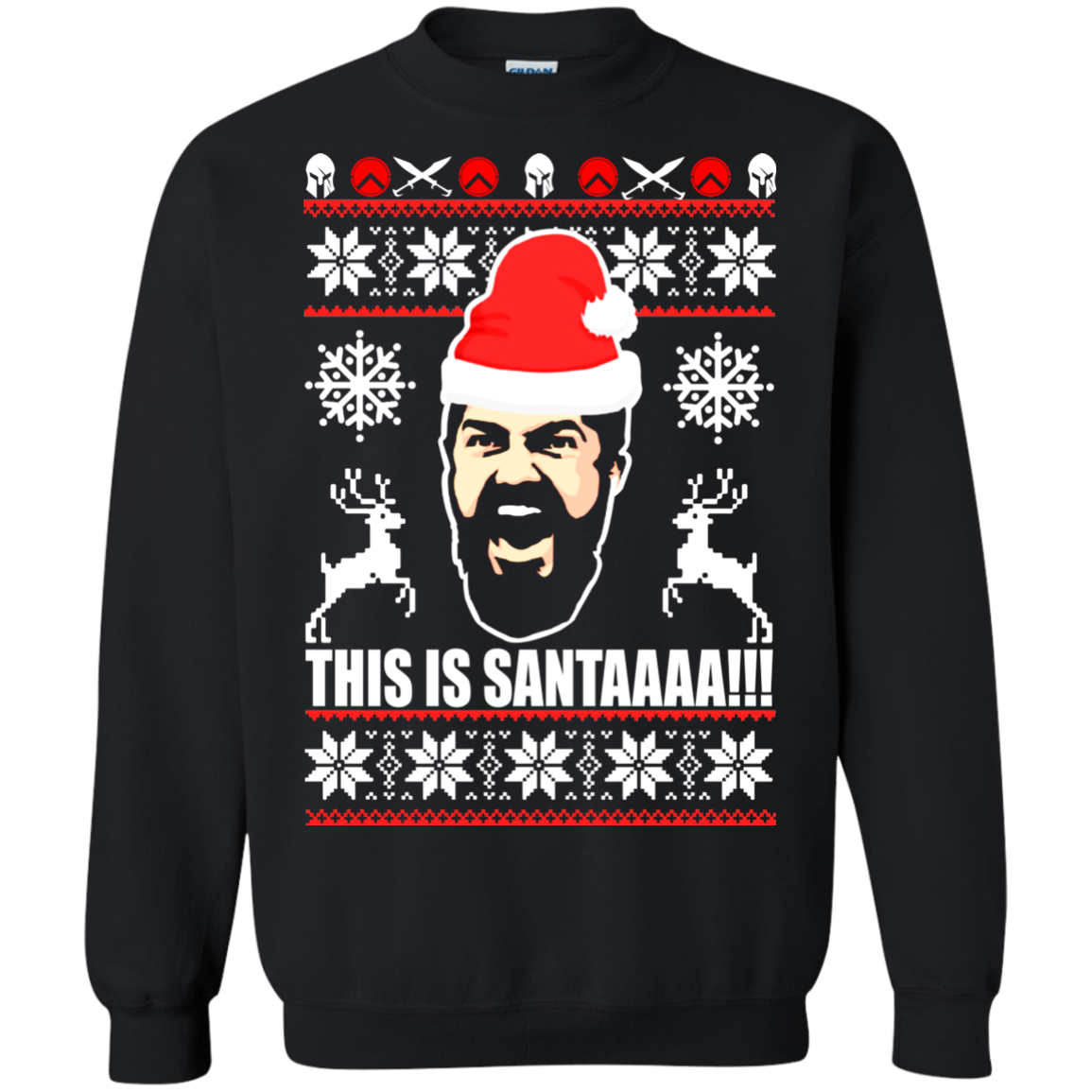 300 - This Is Santa Christmas Sweater - TeeDragons
