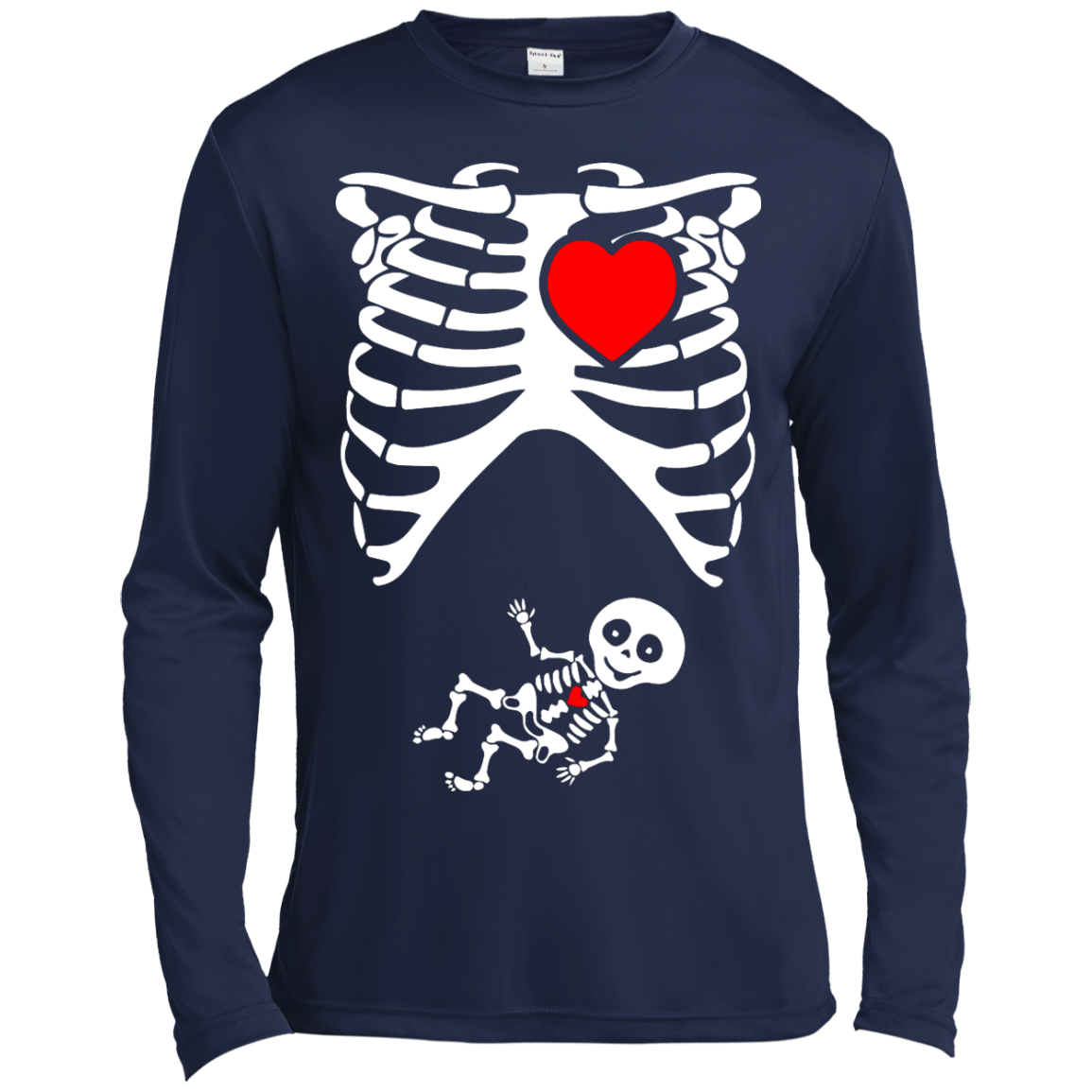 Halloween Funny Sexy Pregnant Xray Skeleton Baby Shirt, Hoodie, Tank - TeeDragons