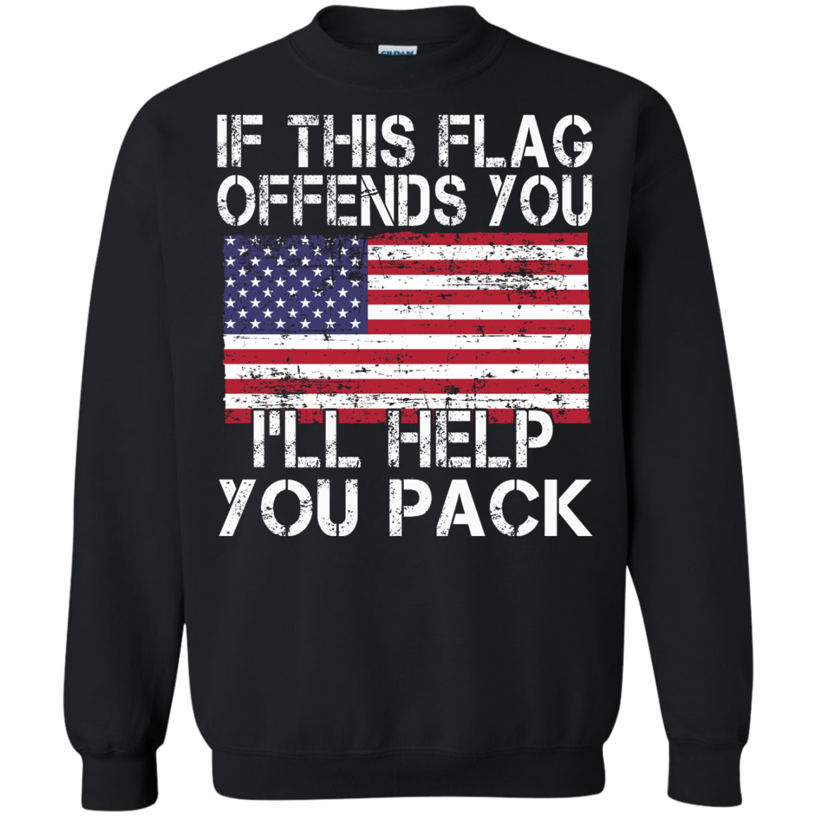 If This Flag Offends You - I'll Help You Pack Shirt, Hoodie, Tank - TeeDragons