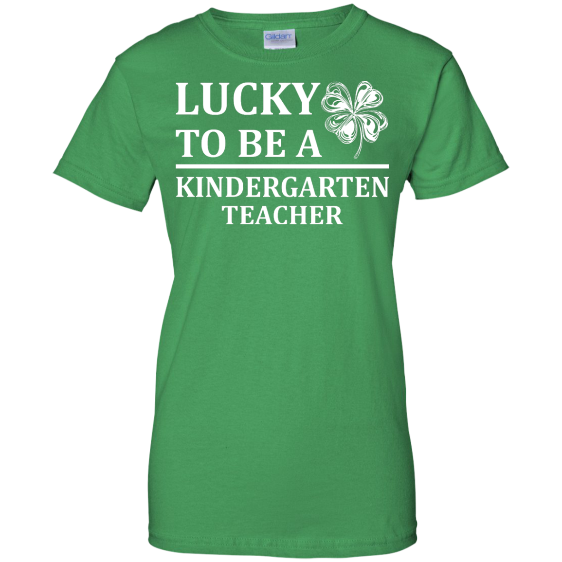 St Patrick's Day - Lucky To Be A Kindergarten Teacher Shirt, Hoodie - TeeDragons