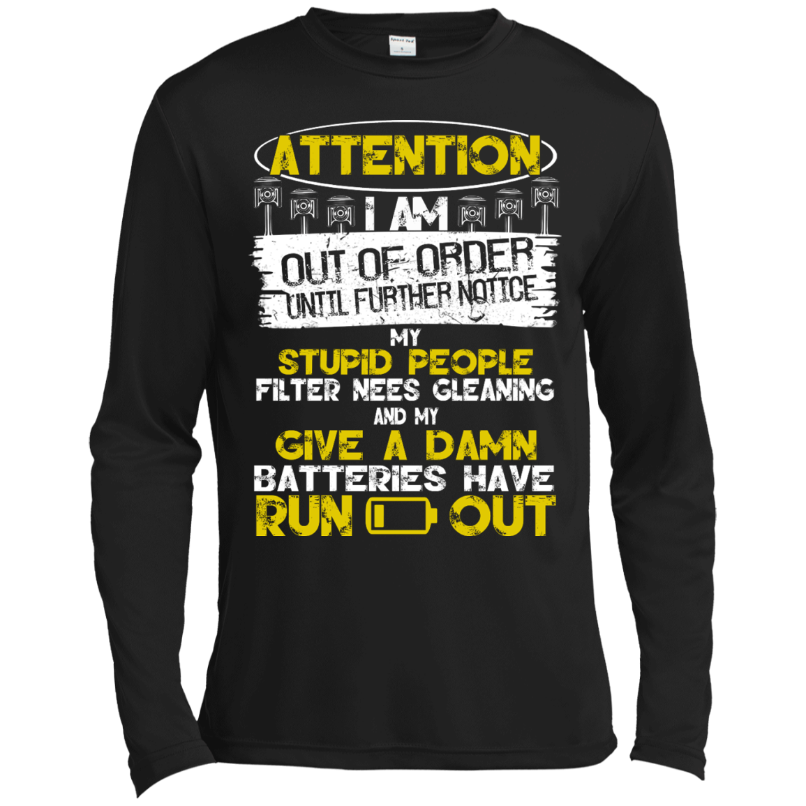 Mechanic Attention T-Shirt, Hoodie, Tank, Long Sleeve - TeeDragons