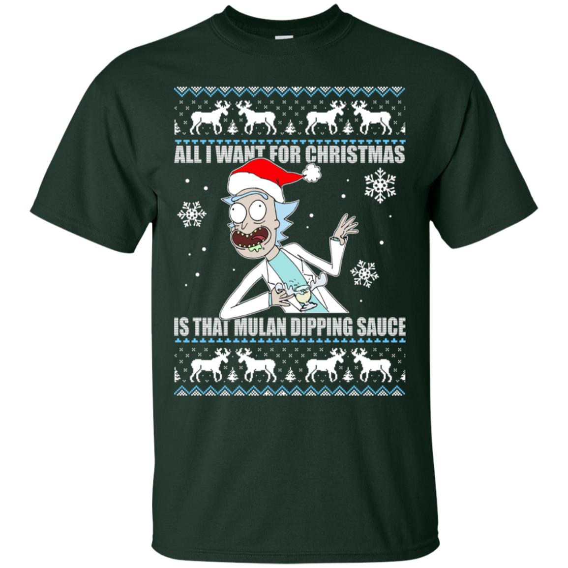 All I Want For Christmas Is Thai Mulan Dipping Sauce Sweater - TeeDragons