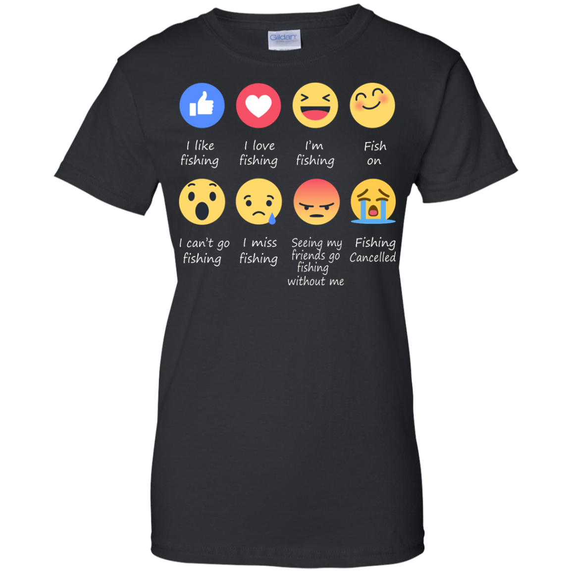 Fishing Emotion Shirt, Hoodie, Tank - TeeDragons